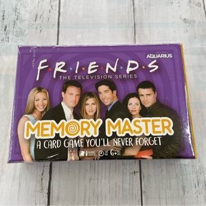 Friends Memory Master Card Game The Television Series Aquarius NEW SEALED
